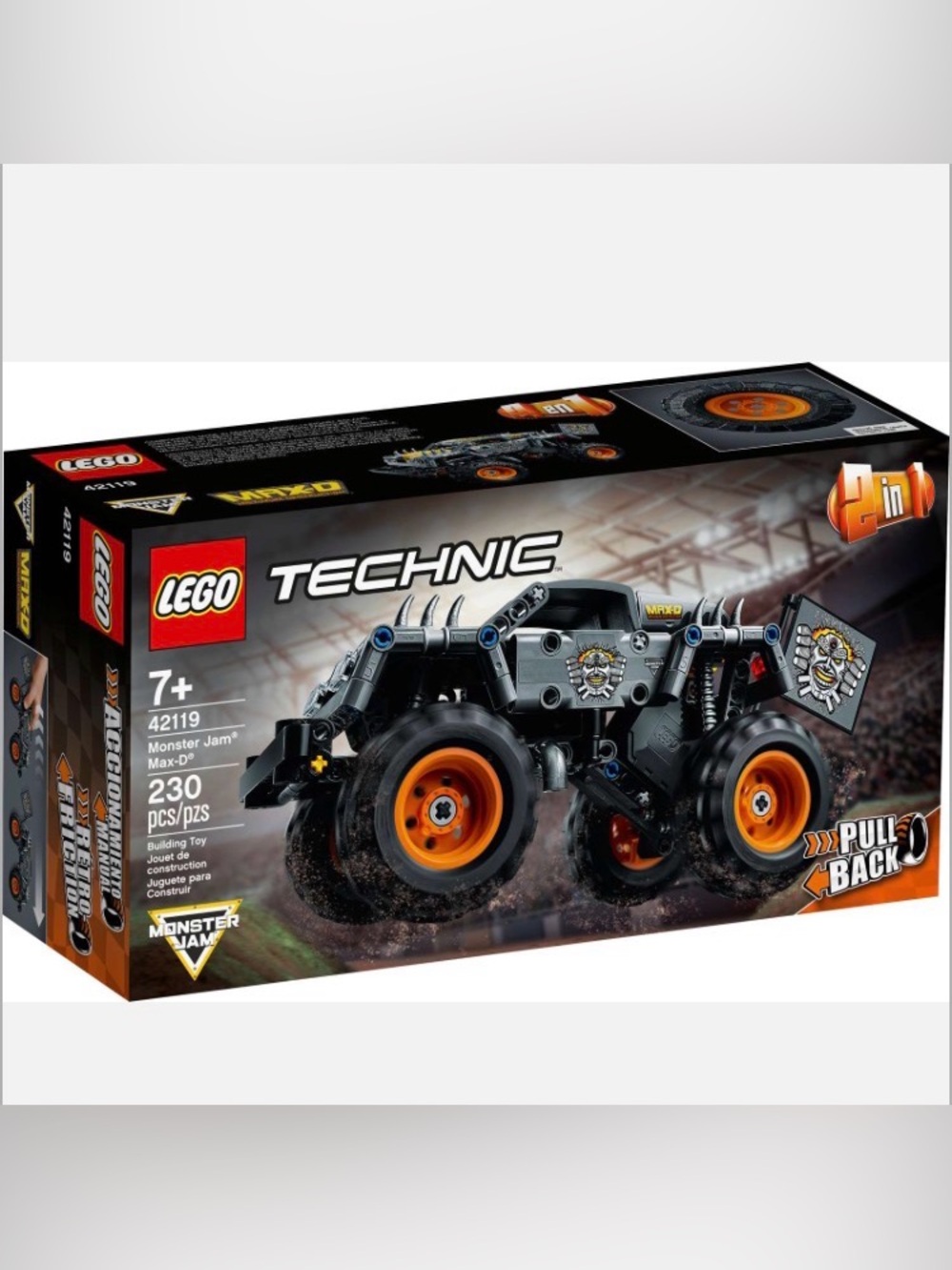 Lego Technic 42119 Monster Jam Max-D